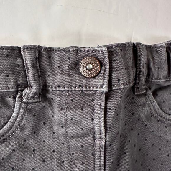 Kiabi Dark Gray Polka Dot Pants - 18 Months - EUC - Picture 2 of 5
